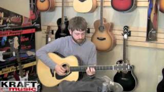 Kraft Music  Yamaha LS6 Acoustic Guitar Demo [upl. by Kinnie]