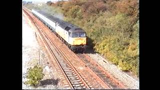 Class 47s on passenger trains 1992 [upl. by Jaynell]