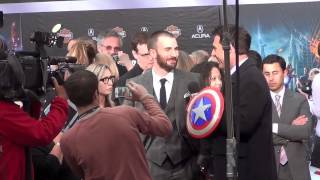 The Avengers World Movie Premiere w Chris Hemsworth Robert Downey Jr Chris Evans and More [upl. by Petie19]