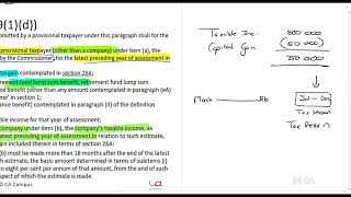 Part 7Prepaid Taxes  Provisional Tax  Basic Amount 21min [upl. by Iew]