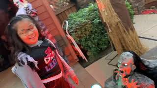 Los Gatos Halloween Trick Or Treating 2019  Tait Avenue Los Gatos [upl. by Suilmann]