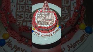 Calendar cake shortsvideo birthdaycakedecorating trendingshort viralvideo [upl. by Everara]