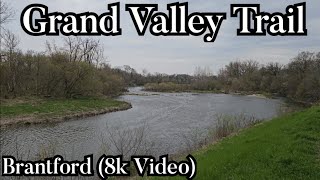 Breathtaking Views of the Grand Valley Trail Brantford Ontario Canada  8k Video [upl. by Rases]