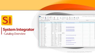 DTools System Integrator  Catalog Overview [upl. by Keyser560]