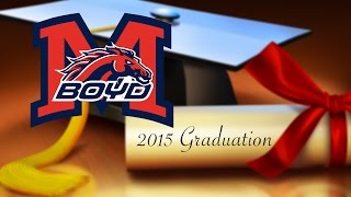 McKinney Boyd High School 2015 Graduation [upl. by Eilesor495]