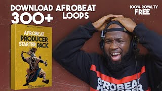 FREE DOWNLOAD 300 Afrobeat Loops  Starter Sample Pack Drums Guitars Melody Loops MIDI Kit [upl. by Chessy]