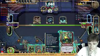 Day 1  Gods Unchained with Cheap Cheap Deck  NFT Game [upl. by Corbie]