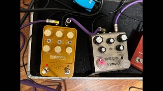 Just Play Guitar 97 with UAFX Enigmatic  Strymon Deco [upl. by Duile]