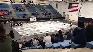 McKinney North Winterguard 2019 314159 [upl. by Reffotsirk]