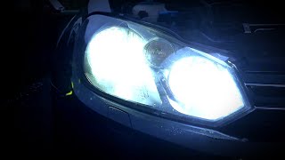 How To Change High Beam DRL Headlight Bulb To LED VW Golf MK6 [upl. by Anuala]