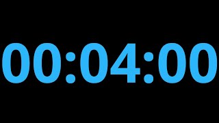 Alarma Temporizador Online📲  Cuenta Regresiva de 4 Minutos⏱️ Útil Para Recordar Algo Importante [upl. by Keefe826]