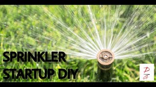 HOW TO OPENING UP IRRIGATION SYSTEM dewinterize HD [upl. by Ibot592]