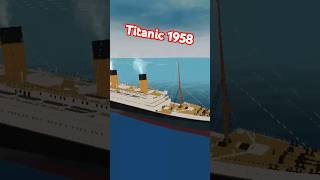 Titanic Sinking 1958 MOVİE MODEL🙄titanic ship history [upl. by Adnofal]