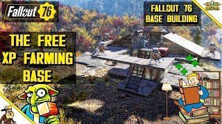 Fallout 76 Base Building  The Auto XP Farm Base fallout 76 Workshops [upl. by Naujud655]