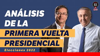 Petro y Hernández análisis de la primera vuelta de las presidenciales  Elecciones 2022 [upl. by Amri]