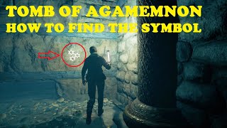 Assassins Creed Odyssey  The Tomb Of Agamemnon Agamemnon Symbol The Heir Of Memories [upl. by Yasdnil541]