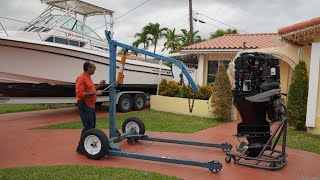 Sunk Mercury Verado 300 Hp Outboard Engine is Going on a Boat [upl. by Rech997]