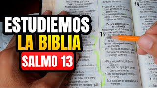 Cómo ESTUDIAR la BIBLIA correctamente Salmo 13 [upl. by Anelak]