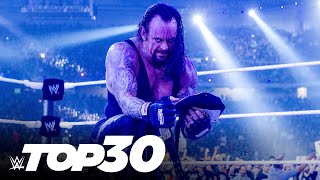 30 unforgettable Undertaker moments WWE Top 10 Special Edition Oct 28 2020 [upl. by Stevena]