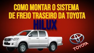 substituir sapata de freio Hilux [upl. by Bellina]