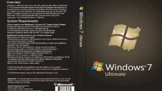 Windows 7 Ultimate 64 amp 32 Bits  Español  Spanish [upl. by Enirroc967]