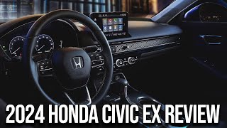 2024 Honda Civic EX Review [upl. by Nosnej]