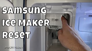 How To Factory Reset Samsung Ice Maker [upl. by Alihet]