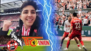 Effzeh dreht Spiel 1FC Köln gegen Union Berlin Stadionvlog [upl. by Nylcaj]