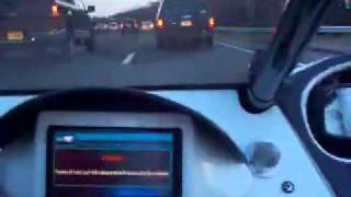 Two TRexs Racing part 2 160 mph on the highway very fast [upl. by Heinrik]