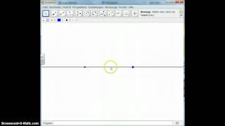 Der Thaleskreis in Geogebra [upl. by Jesher]