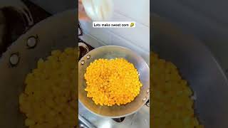 Sweet corn 🌽 recipe youtubeshorts foodwinter cookingvideo food youtubeshorts trendingshorts [upl. by Fesuy513]