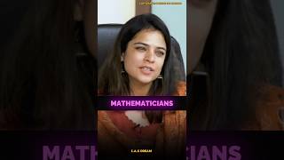 Are girls weak in mathematics❓IAS INTERVIEWiasshorts [upl. by Avi]