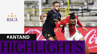 HIGHLIGHTS Antwerp  RSC Anderlecht  20232024 [upl. by Adnowat]