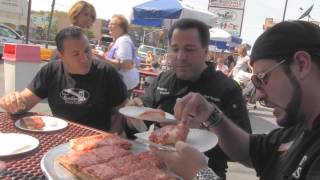 COOKING CUGINES WITH CHEF SERGIO AND JOHNNY MEATBALLS  BROOKLYN PIZZA [upl. by Eatnuhs]