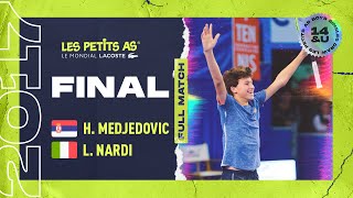 Les Petits As 2017  Boys Final  Hamad Medjedovic vs Luca Nardi [upl. by Ireland]