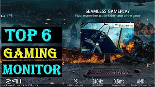 TOP 5 BEST GAMING MONITORS 2024  Best Gaming Monitor Reviews [upl. by Llertac]