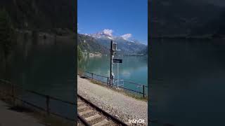 VID 20240717 WA0000 RhB passaggio a Miralago [upl. by Idarb]