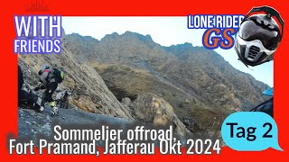 Sommeiller Fort Pramand Jafferau offroad mit den GS und KTM Adventure day 2 short teaser [upl. by Nanine207]