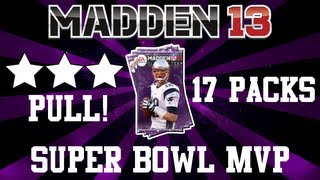 MUT 13 Pulling a 3 Star Super Bowl MVP 17 Pack Playoff Bundle  Madden Ultimate Team [upl. by Enileuqcaj]