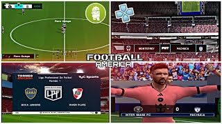 Nuevo eFootball 2025 Liga MX Liga Argentina MLS Para Móvil PPSSPP con narración en español [upl. by Yttiy]