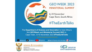 GEO Week and the Ministerial Summit 2023 [upl. by Nevsa]