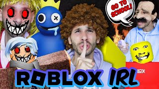 ROBLOX IN REAL LIFE  Compilation [upl. by Gerrilee]