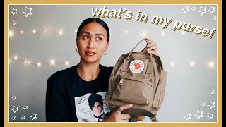 whats in my fjallraven kanken mini  REVIEW [upl. by Koziel704]