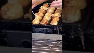 Octo Paniyaramtakoyaki japanesefoodfamousshorts octopusshortsfamousfoodokachimachipaniyaram [upl. by Selokcin200]