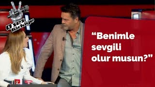 Beyaz’dan Hadise’ye herkesi şoke eden soru “Benimle sevgili olur musun”  O Ses Türkiye 2018 [upl. by Bloch65]