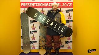 Nouveautés Borealis snowboards 202021 [upl. by Enitsahc]