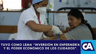 Congreso de Enfermería resalta inversión pública para fortalecer profesión [upl. by Towers392]