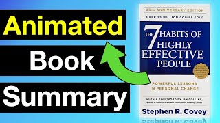 The 7 Habits of Highly Effective People Animated Summary Stephen Covey [upl. by Nollahp]