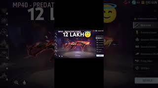 5 LAKHEVO GUNS RUPPEES  ON FREEFIRE👿10 LAKH AK 12 LAKHUMP EVO SKINshortsfreefireevo [upl. by Nnalyrehc151]