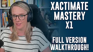 Beginner Xactimate Version X1 Walkthrough with Alena Wilson [upl. by Eigram]